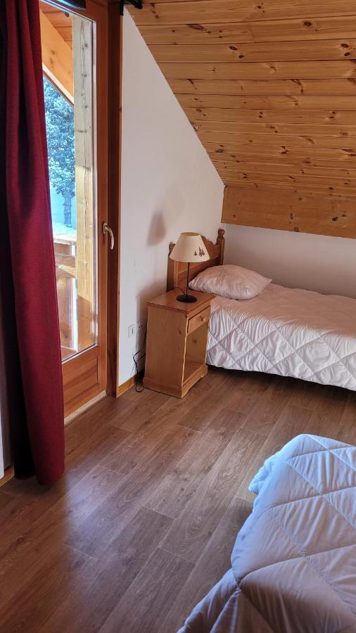 Chalet By Sophie Superdevoluy Avec Piscine Bagian luar foto